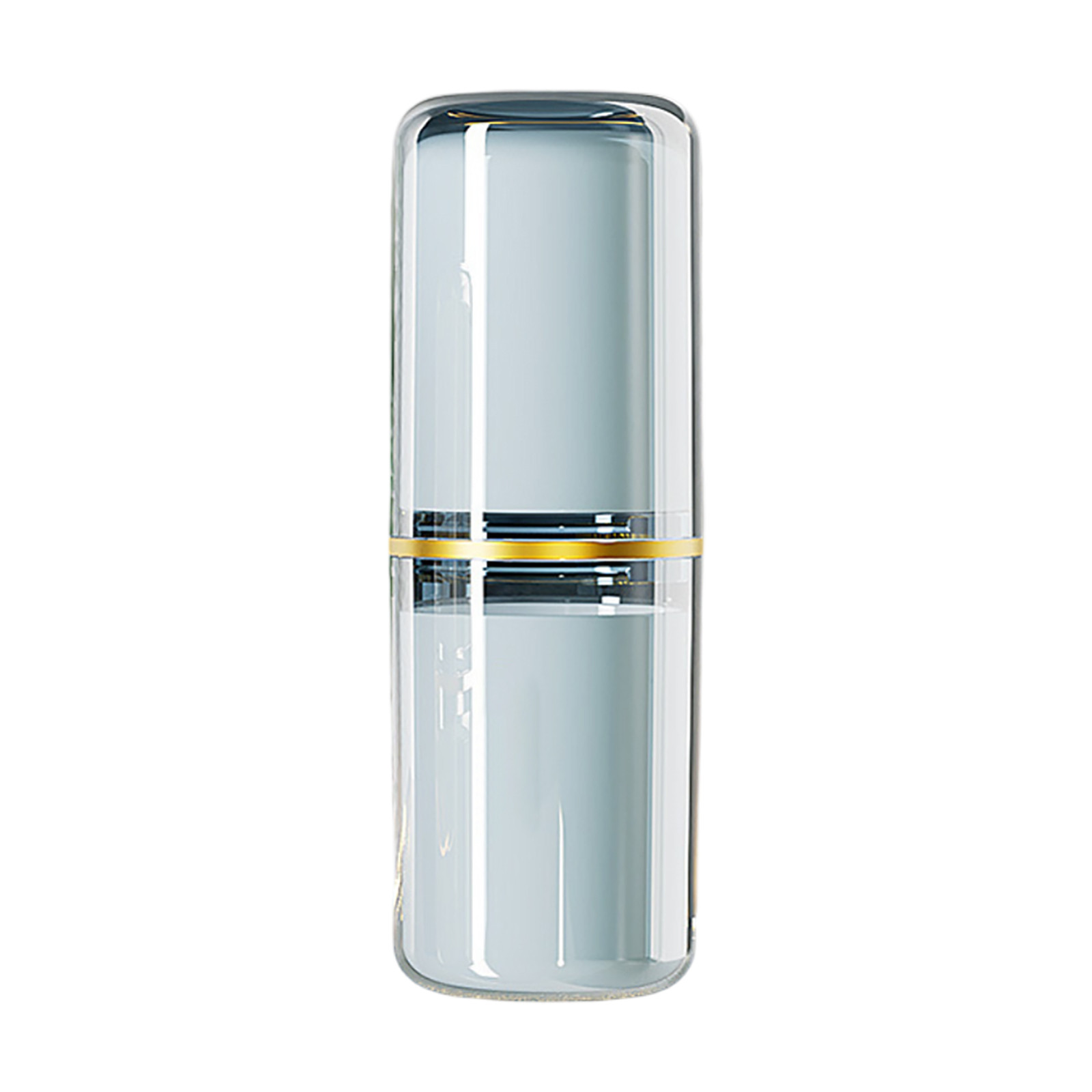 thumbnail image 2 of Juego de vasos de viaje portátiles para cepillos de dientes, diseño compacto con cuatro vasos para uso doméstico y de viaje, plástico resistente, 2 of 2